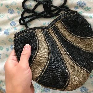 Intricate art- beaded bag